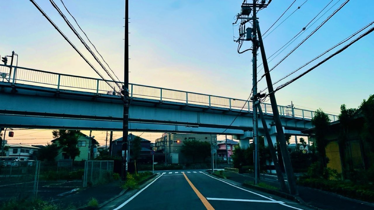 佐倉市の道路の様子１