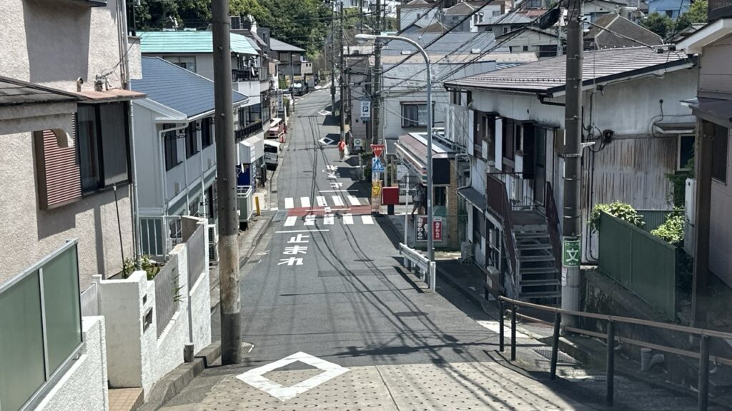 横浜市の保土ヶ谷エリアは坂のまち。